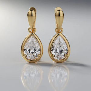 Gold Drop Earrings – Seasonal Spring Collection